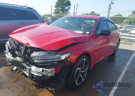 2022 Honda Accord Sport z USA, uszkodzony, nr VIN 1HGCV1F3XNA015792